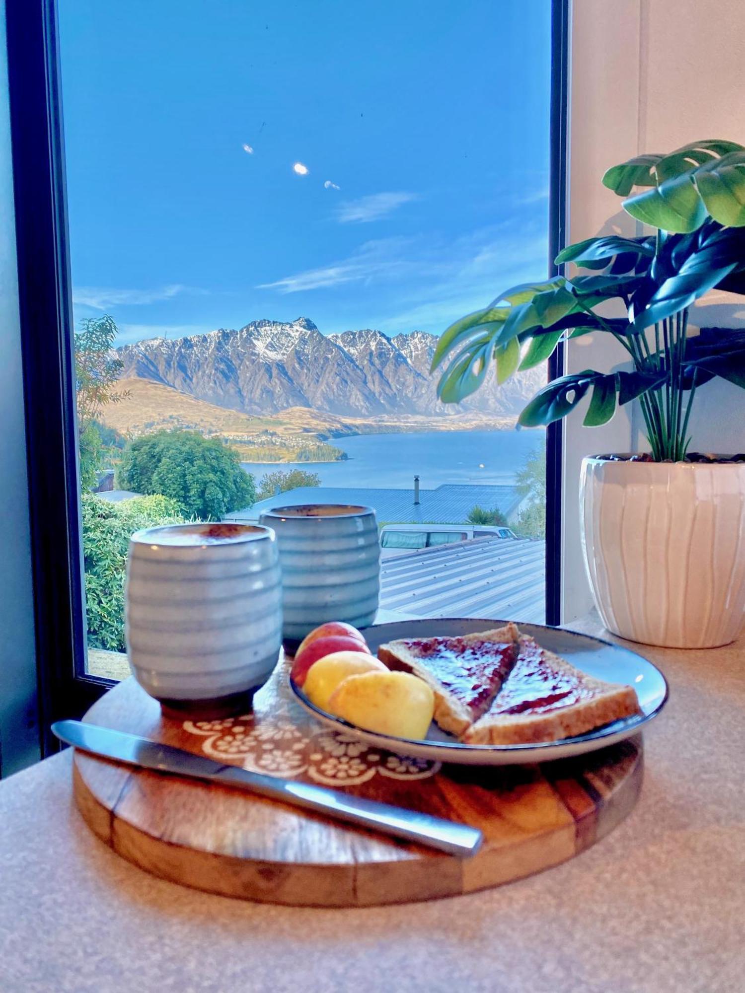 Comfortable Mountain View Studio Queenstown Eksteriør bilde