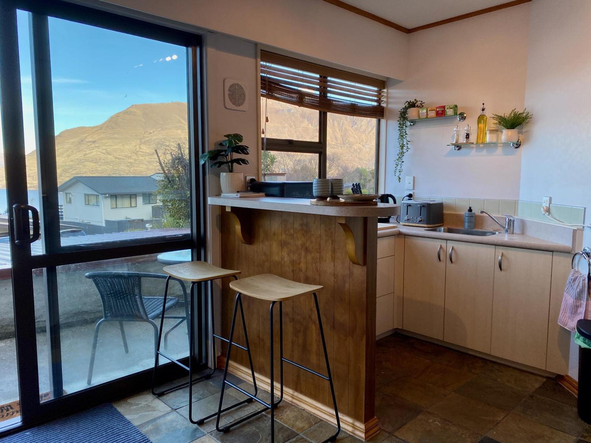 Comfortable Mountain View Studio Queenstown Eksteriør bilde